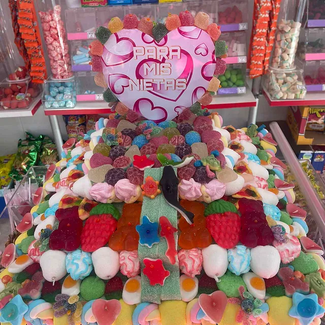 Cubidolç tarta chuches