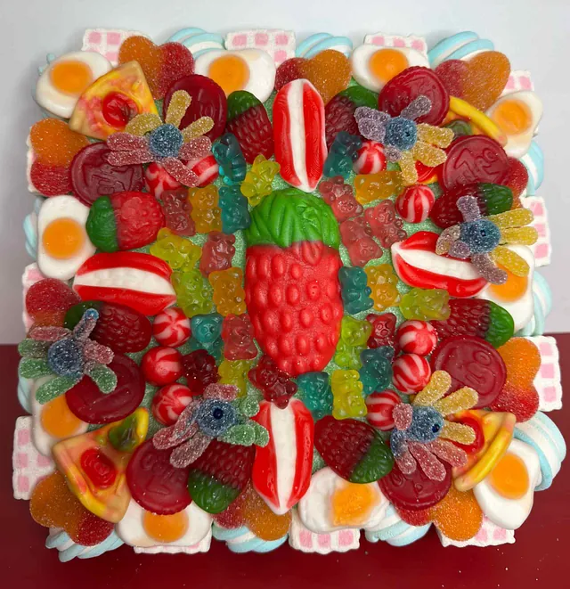 Cubidolç tarta chuches